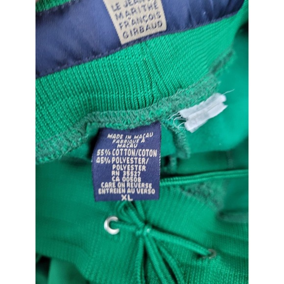 Marithe Francois Girbaud Track Sweat Pants Size XL Green - Picture 16 of 16